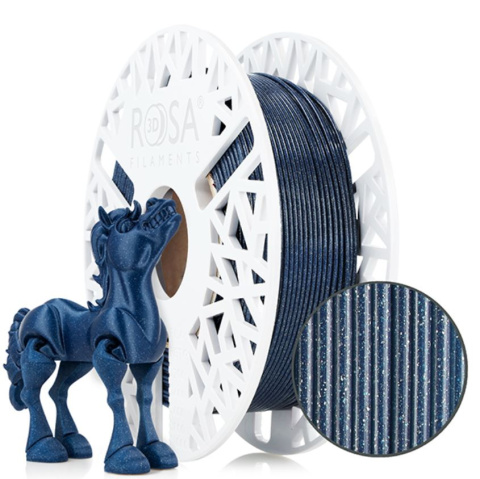 ROSA 3D Filaments PLA Galaxy 1,75mm 0,5kg Navy Blue