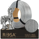 ROSA 3D Filaments Refill PLA Galaxy 1,75mm 1kg Srebrny Brillant Silver