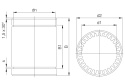 Łożysko liniowe IGUS LM8UU RJ4JP-01-08 Oryginalne! 1 szt