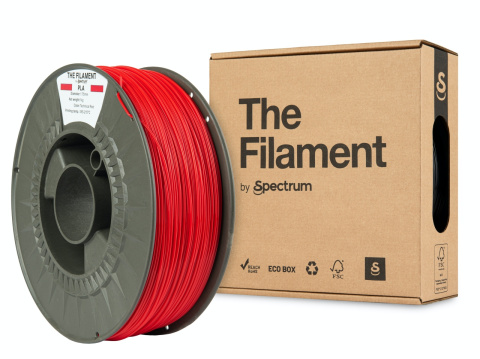 The Filament by Spectrum PLA 1kg 1,75mm Czerwony Technical Red