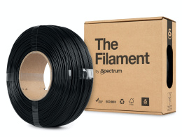 The Filament by Spectrum ReFill PETG 1kg 1,75mm Czarny Midnight Black