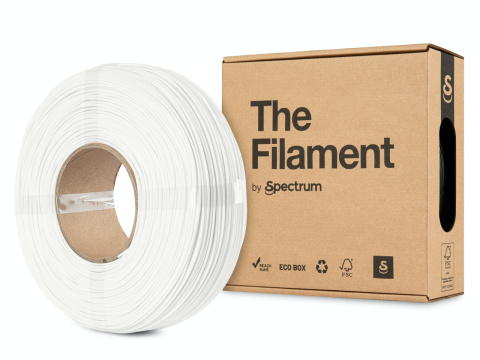 The Filament by Spectrum Refill PLA 1kg 1,75mm Biały Traffic White